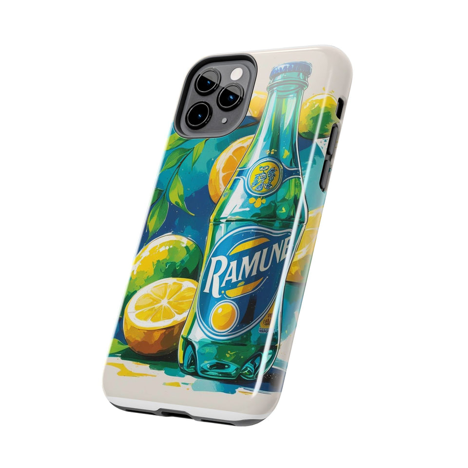 Tough Phone Case Vintage Ramune – Front View