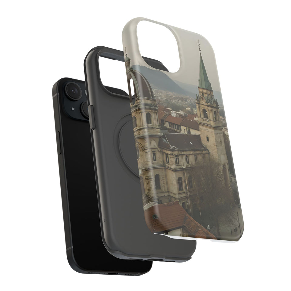 Stylish Impact-Resistant Phone Cases with Scenic Design, Durable Cell Covers, Perfect Gift for Travelers, Functional Phone Accessories