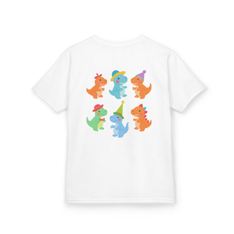 Cute Dinosaur Kids Tee, Fun Dinosaur Shirt, Birthday Gift, Kids T-Shirt, Toddler Apparel, Cute Dino Tee