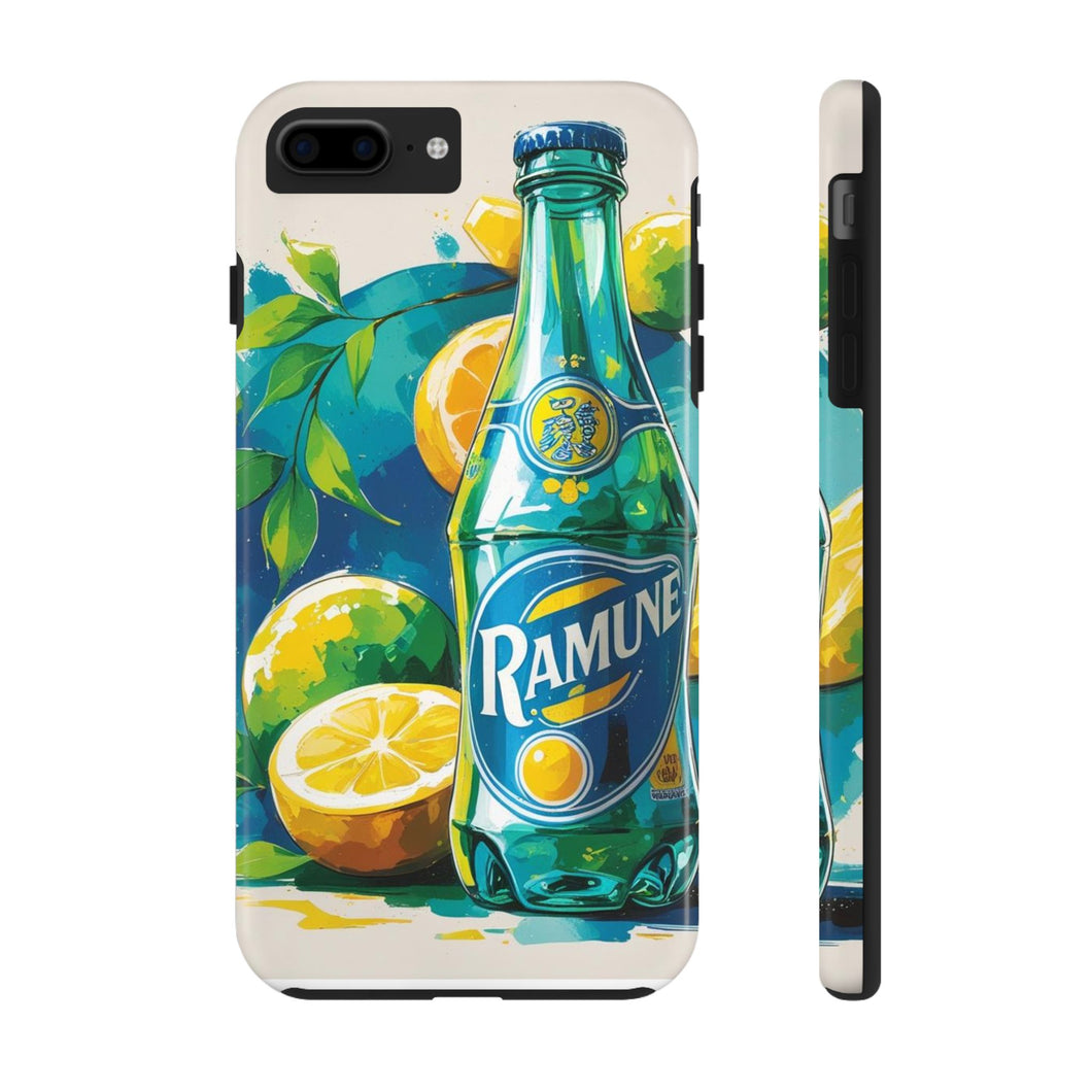 Tough Phone Case Vintage Ramune – Front View