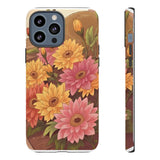 Floral Phone Case – protect your smartphone with style and durability, featuring a colorful flower design. This tough protective case safeguards your device from scratches, drops, and everyday wear while adding a vibrant, nature-inspired touch. Perfect for nature lovers, spring fashion enthusiasts, and anyone who wants to combine function with style.