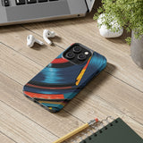 Retro Vinyl Record Phone Case – Front View