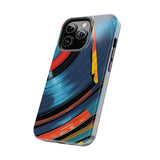 Retro Vinyl Record Phone Case – Front View