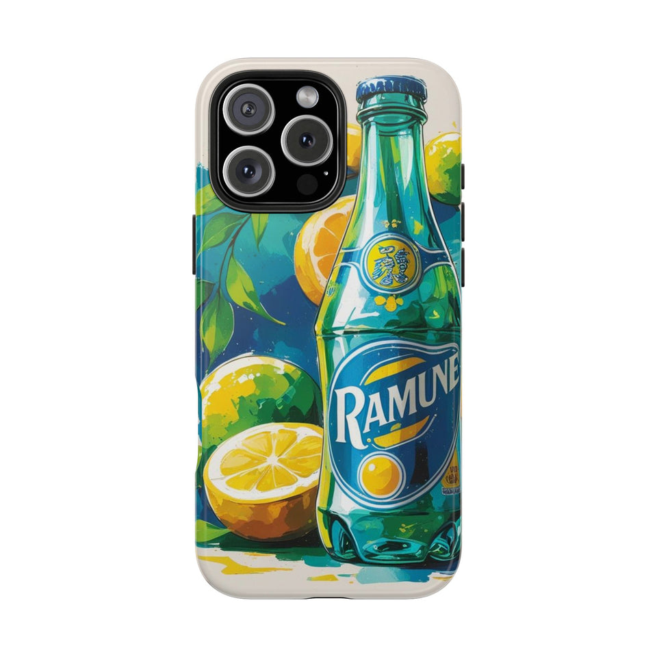 Tough Phone Case Vintage Ramune – Front View
