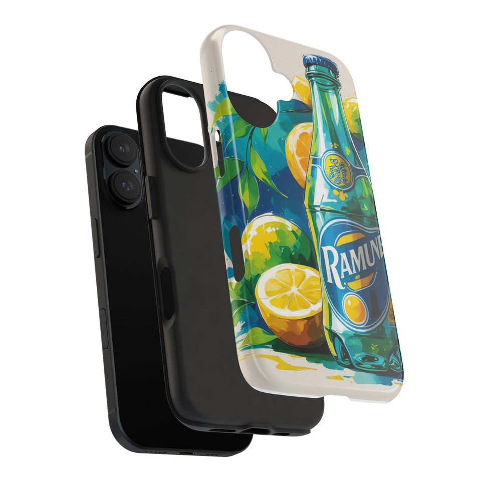 Tough Phone Case Vintage Ramune – Front View