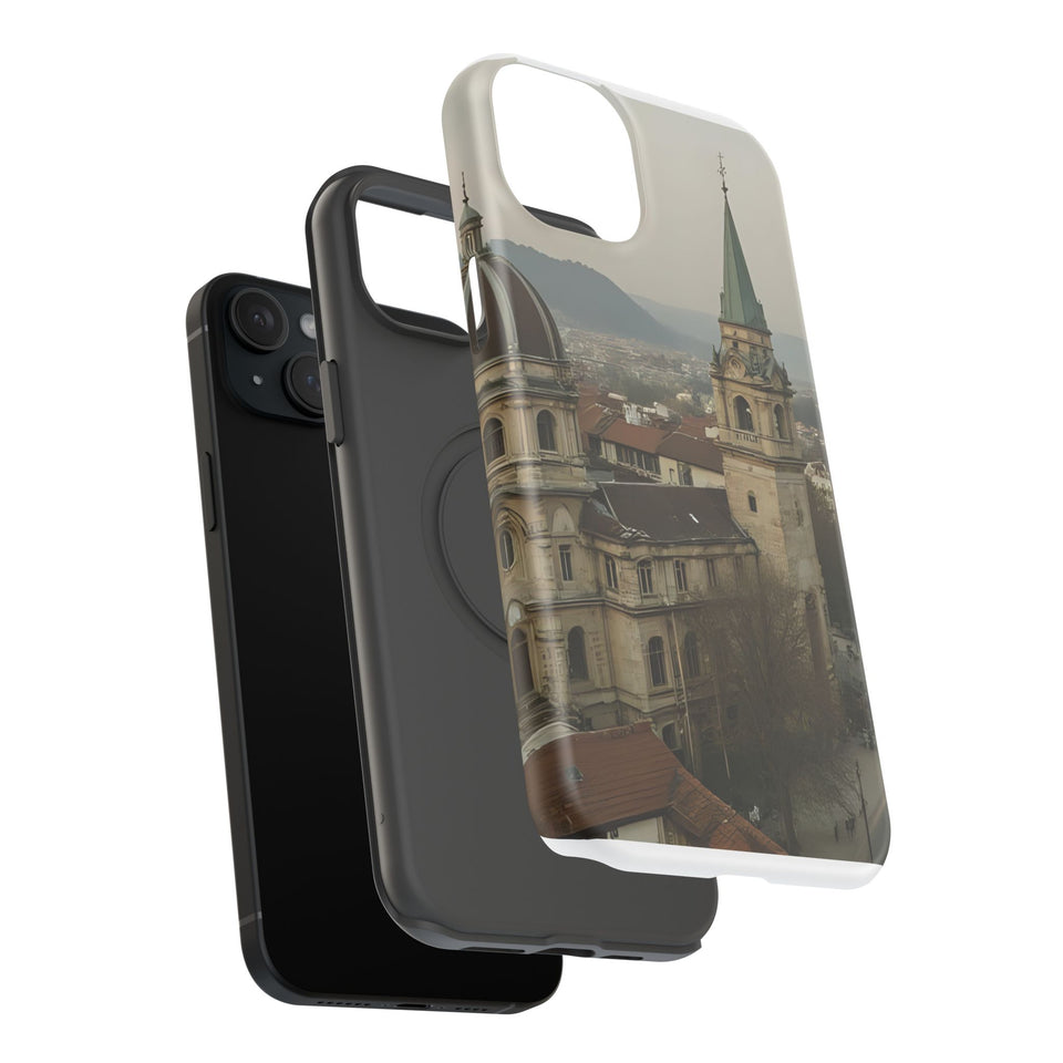 Stylish Impact-Resistant Phone Cases with Scenic Design, Durable Cell Covers, Perfect Gift for Travelers, Functional Phone Accessories