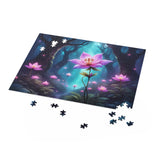 Fantastical Flower Puzzle - 120/252/500-Piece, Relaxing Jigsaw, Nature Lover Gift, Family Activity, Home Decor