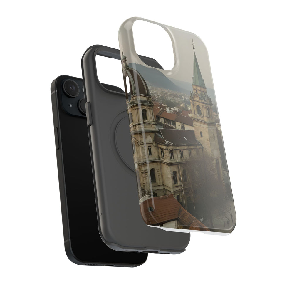 Stylish Impact-Resistant Phone Cases with Scenic Design, Durable Cell Covers, Perfect Gift for Travelers, Functional Phone Accessories