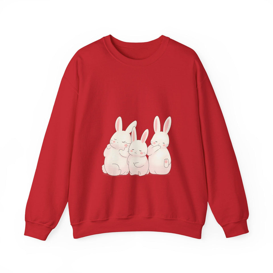 Cute Bunny Crewneck Sweatshirt