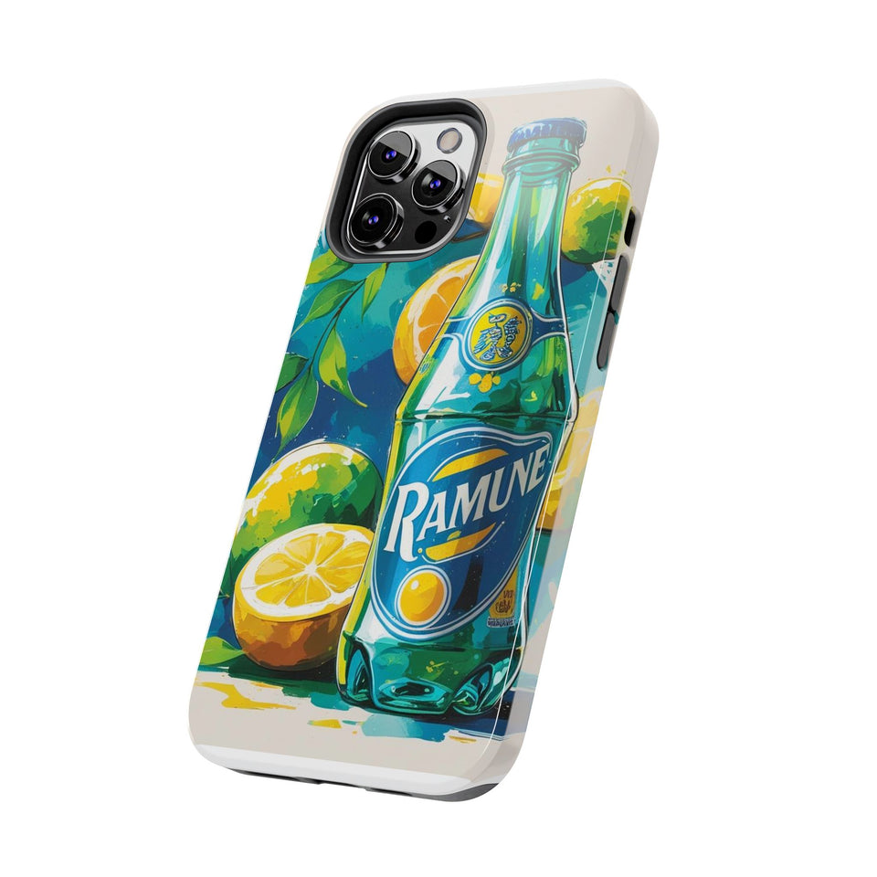 Tough Phone Case Vintage Ramune – Front View