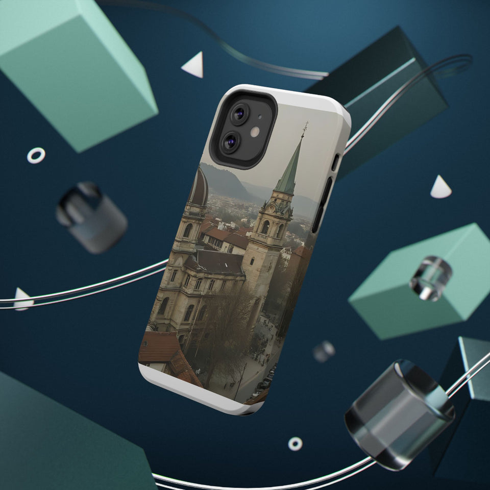 Stylish Impact-Resistant Phone Cases with Scenic Design, Durable Cell Covers, Perfect Gift for Travelers, Functional Phone Accessories