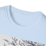Sakura Samurai Unisex T-Shirt | Eco-Friendly Softstyle Tee, Anime Lover Gift, Casual Wear, Spring Fashion, Unique Art T-Shirt