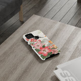 Floral Phone Case tough cover back design
