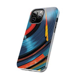 Retro Vinyl Record Phone Case – Front View