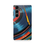 Retro Vinyl Record Phone Case – Front View
