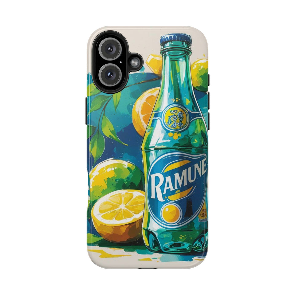 Tough Phone Case Vintage Ramune – Front View