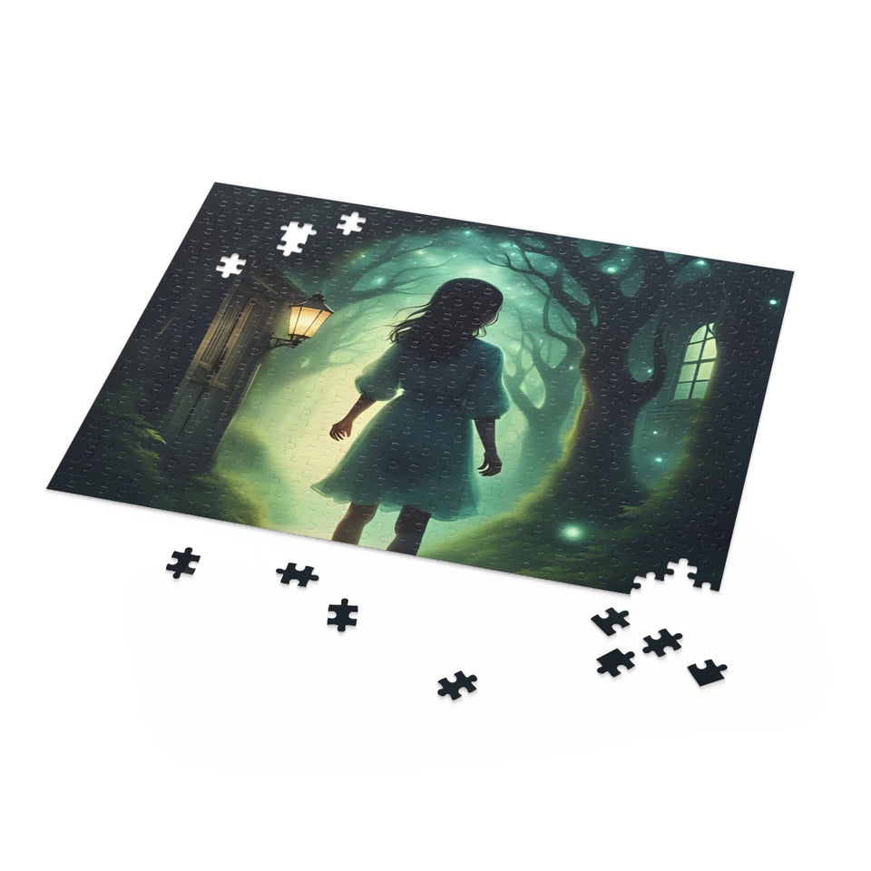 Dreamy Forest Puzzle - 120, 252, 500-Piece Jigsaw for Family Fun, Cozy Nights, Gifts for Puzzle Lovers, Home Decor, Relaxation Activity