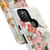 Floral Phone Case tough cover back design
