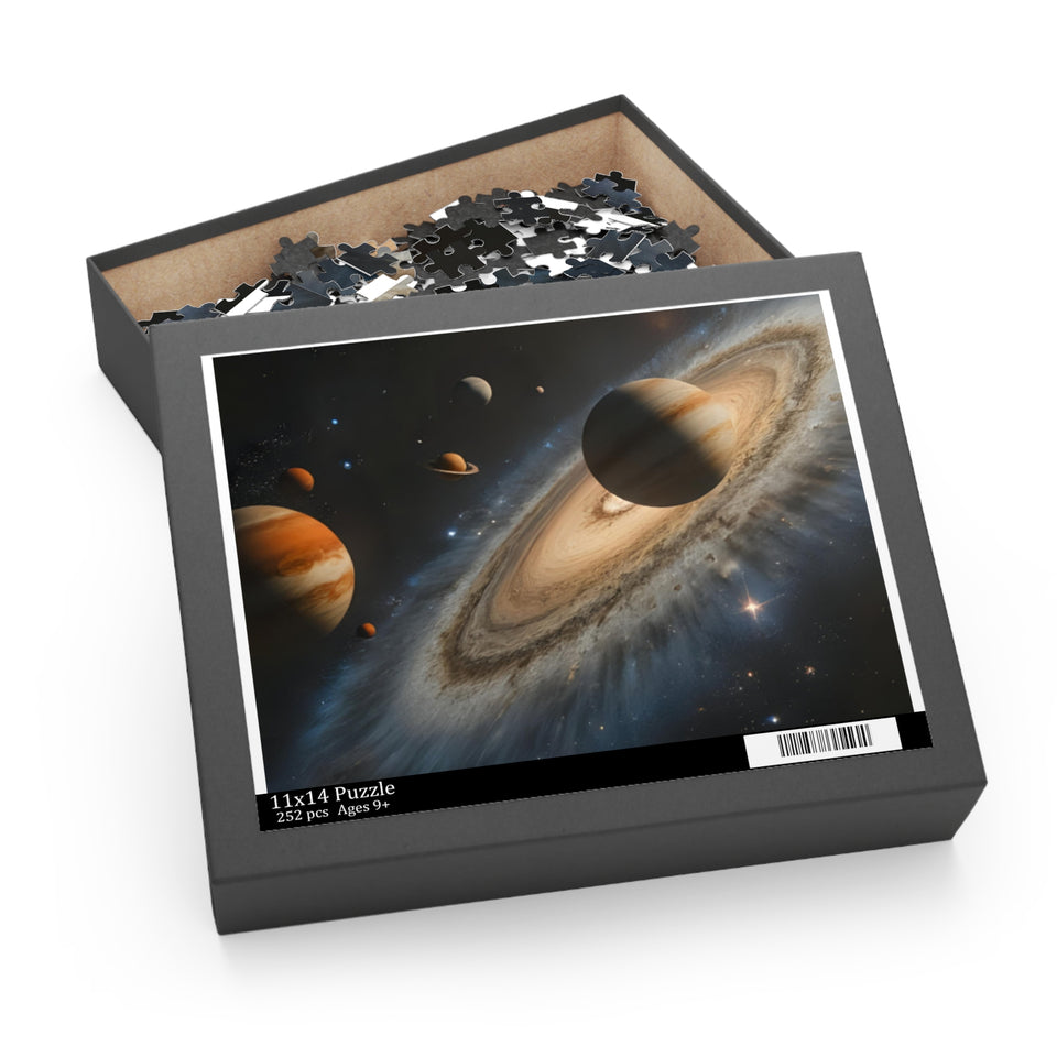 Cosmic Space Puzzle - 120,252,500-Piece Jigsaw Game for Space Lovers, Family Fun Night