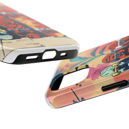 Skateboard Art Phone Cases | Tough Phone Covers for Skaters | Unique Gift for Skateboard Lovers, Trendy Protection, Custom Designs