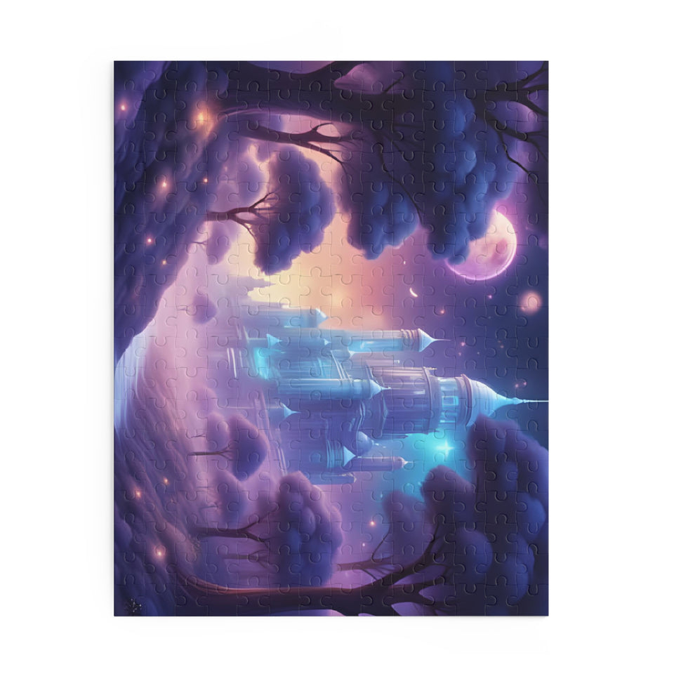 Enchanted Castle Puzzle | Dreamy Art Puzzle, Fantasy Decor, Family Game, Gift for Kids, Magical Home Decor