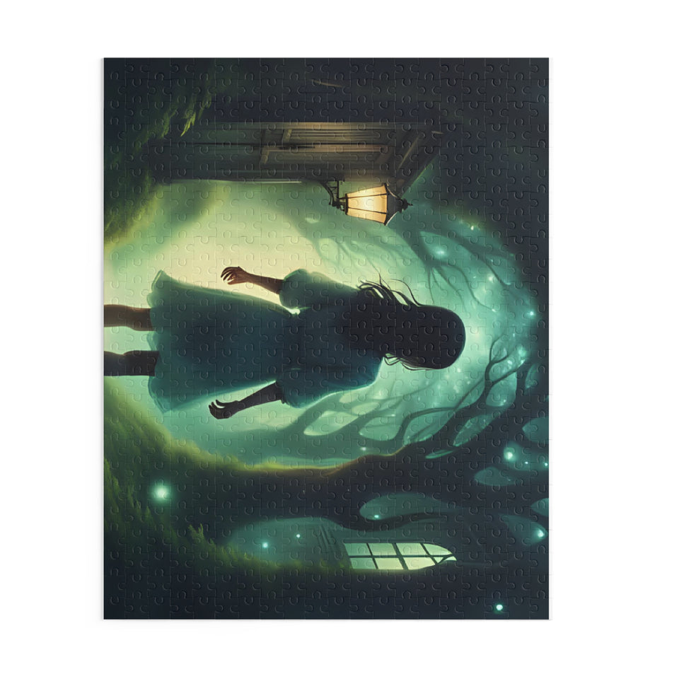 Dreamy Forest Puzzle - 120, 252, 500-Piece Jigsaw for Family Fun, Cozy Nights, Gifts for Puzzle Lovers, Home Decor, Relaxation Activity