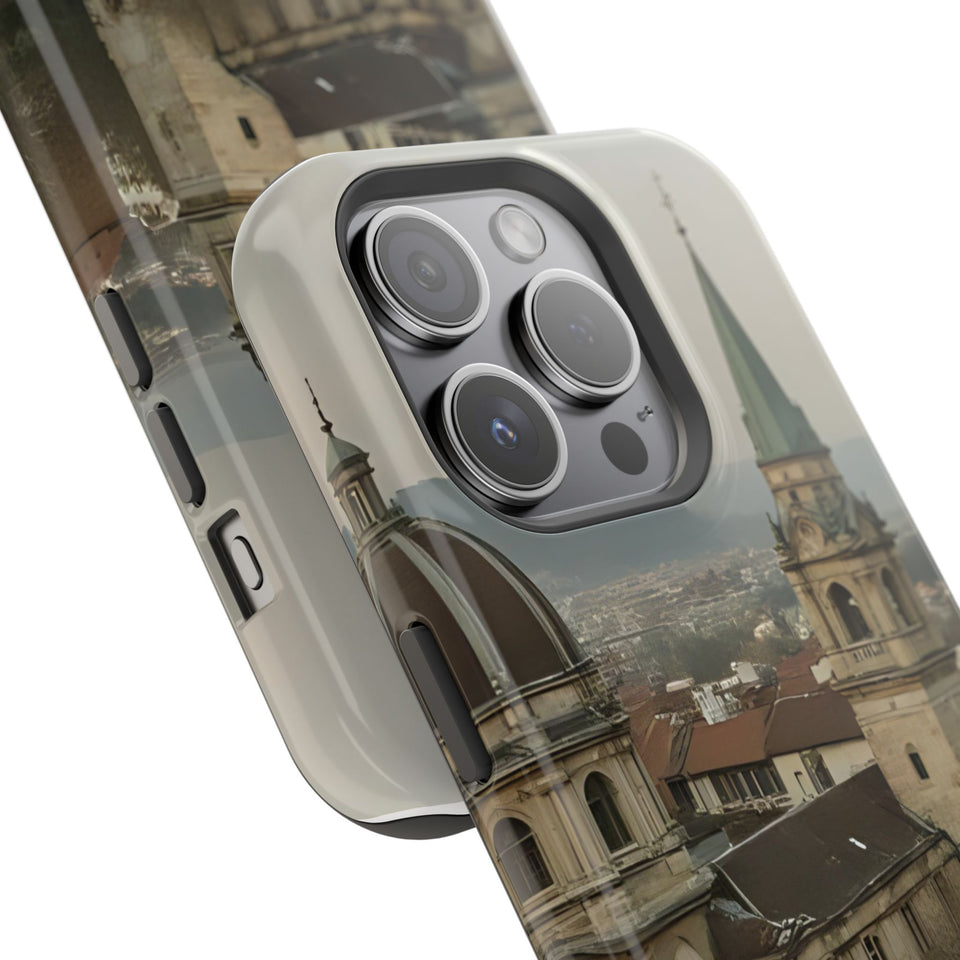 Stylish Impact-Resistant Phone Cases with Scenic Design, Durable Cell Covers, Perfect Gift for Travelers, Functional Phone Accessories