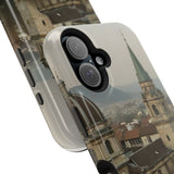 Stylish Impact-Resistant Phone Cases with Scenic Design, Durable Cell Covers, Perfect Gift for Travelers, Functional Phone Accessories