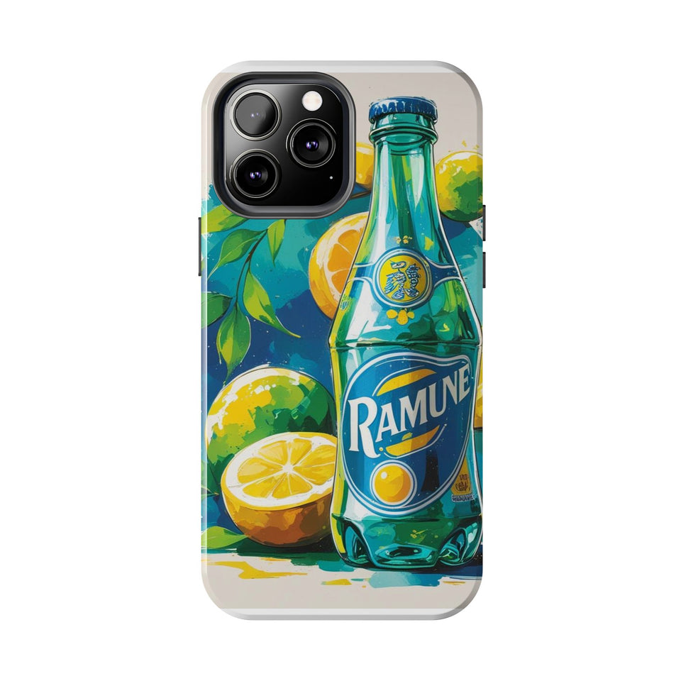 Tough Phone Case Vintage Ramune – Front View