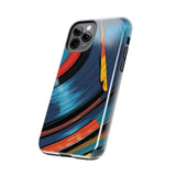 Retro Vinyl Record Phone Case – Front View