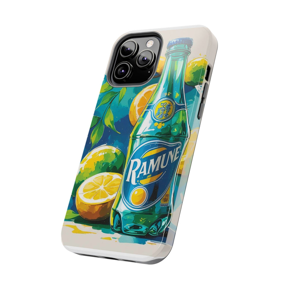 Tough Phone Case Vintage Ramune – Front View