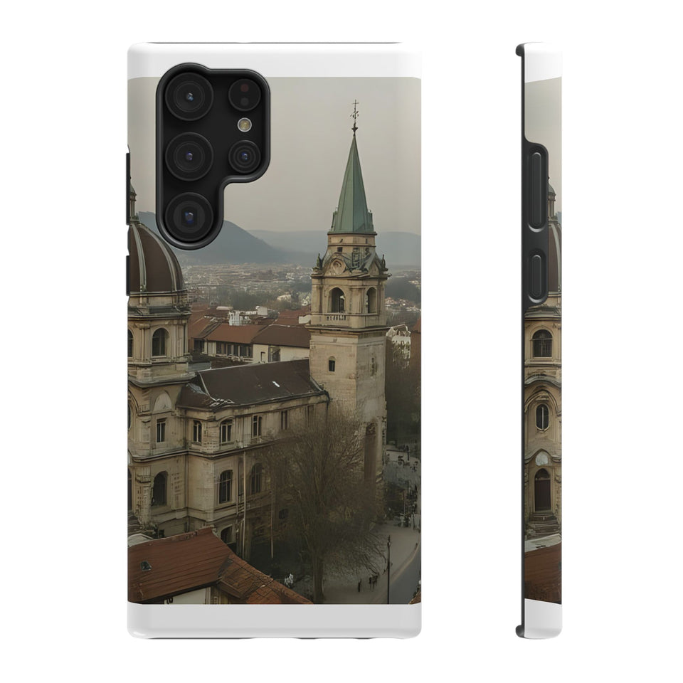 Stylish Impact-Resistant Phone Cases with Scenic Design, Durable Cell Covers, Perfect Gift for Travelers, Functional Phone Accessories