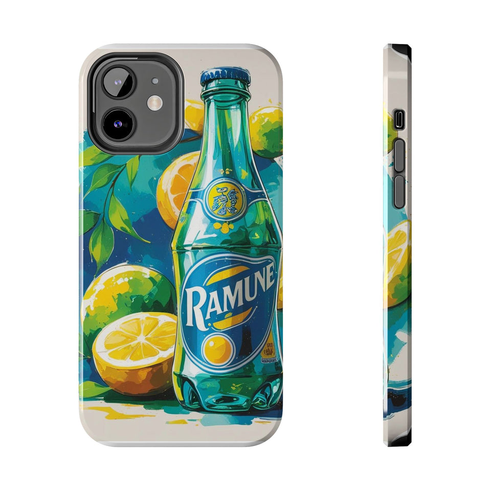 Tough Phone Case Vintage Ramune – Front View