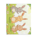 Charming Rabbit Puzzle for Kids, 3 Bunny Friends Jigsaw Game, Animal Lovers Gift, Family Fun Activity, Child's Birthday Present