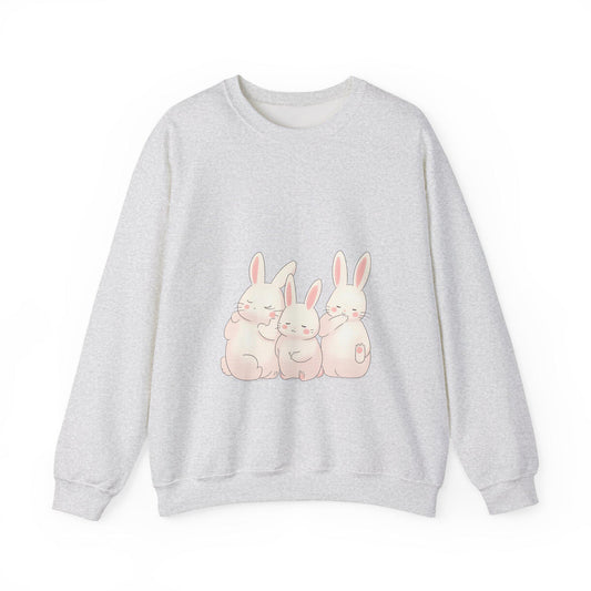 Cute Bunny Crewneck Sweatshirt