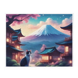 Serene Landscape Puzzle with Cat - 120, 252, 500-Piece, Jigsaw for Cat Lovers, Home Decor, Game Night, Gift for All Occasions