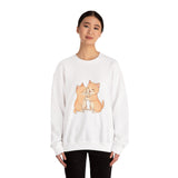 Adorable Cat Lovers Unisex Sweatshirt, Cozy Graphic Sweater for Cat Owners, Perfect for Casual Wear, Gift for Cat Lovers, Cute Animal [...]